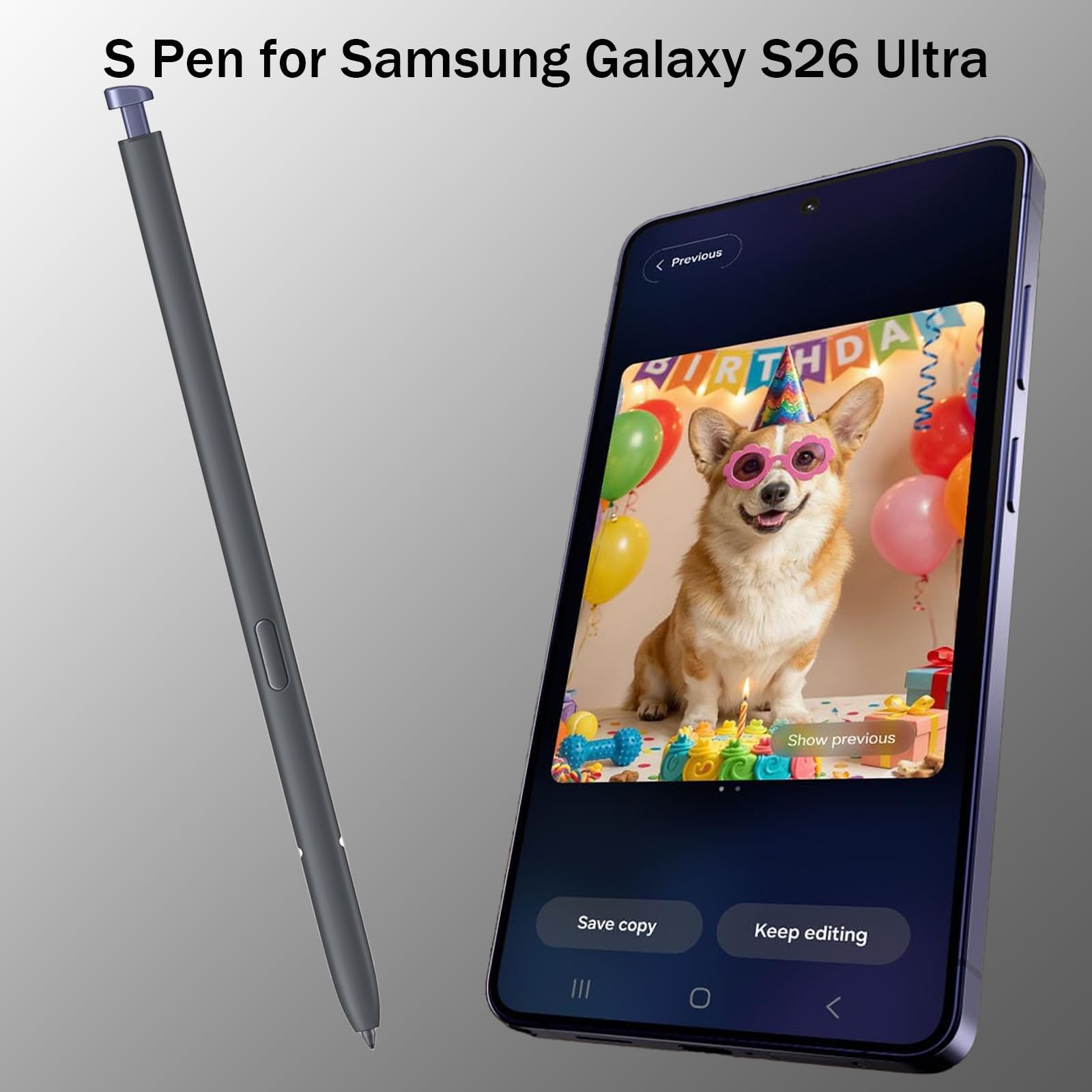 Samsung Galaxy S26 Ultra 本体 Sペン付属 Caneta Galaxy S26 Ultra S para Samsung Galaxy S26 Ultra Stylus